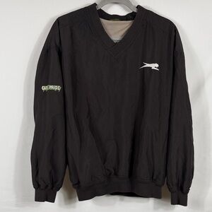 ArticWear by Artic Cat VTG Men's Black V-Neck‎ Pullover. Size Large. Pockets